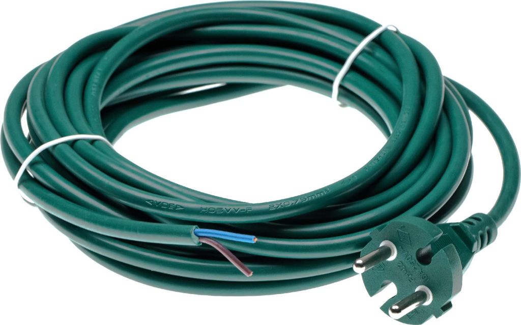 vhbw Stromkabel kompatibel mit Vorwerk Tiger 260, 251, 250, Produktbild 