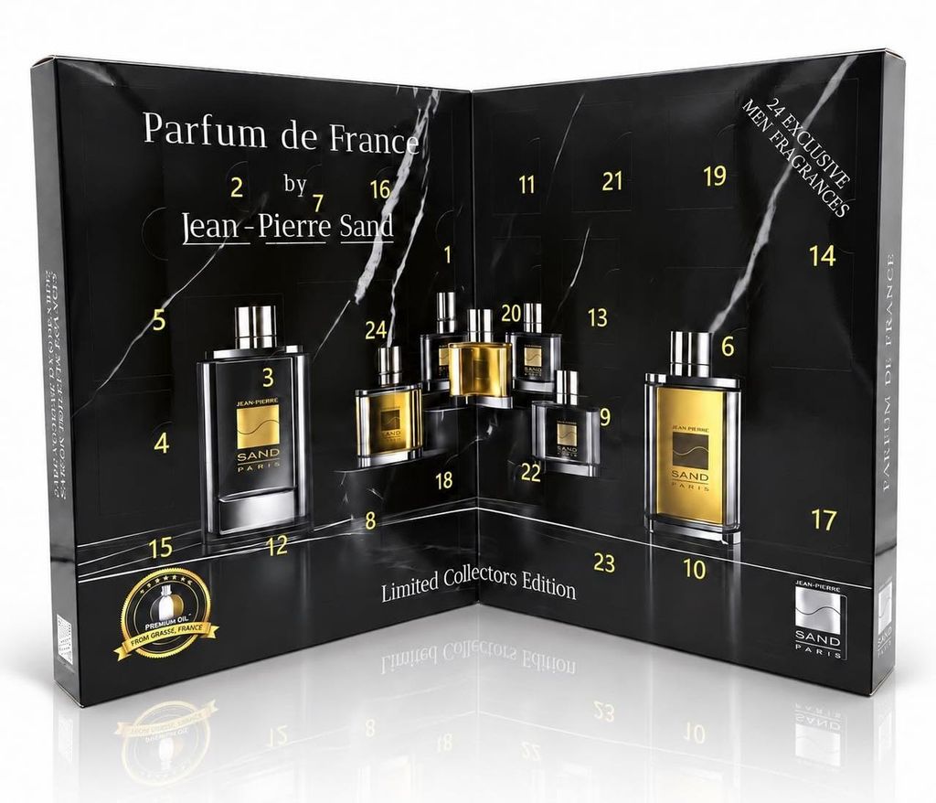 Parfum de France 24-częściowy perfumowy kalendarz adwentowy Zdjęcie produktu 