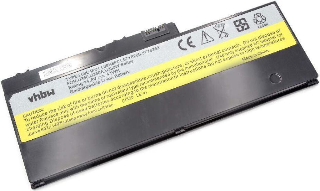 vhbw Akku Ersatz für Lenovo 57Y6265, 57Y6352, L09N8P01, Produktbild 