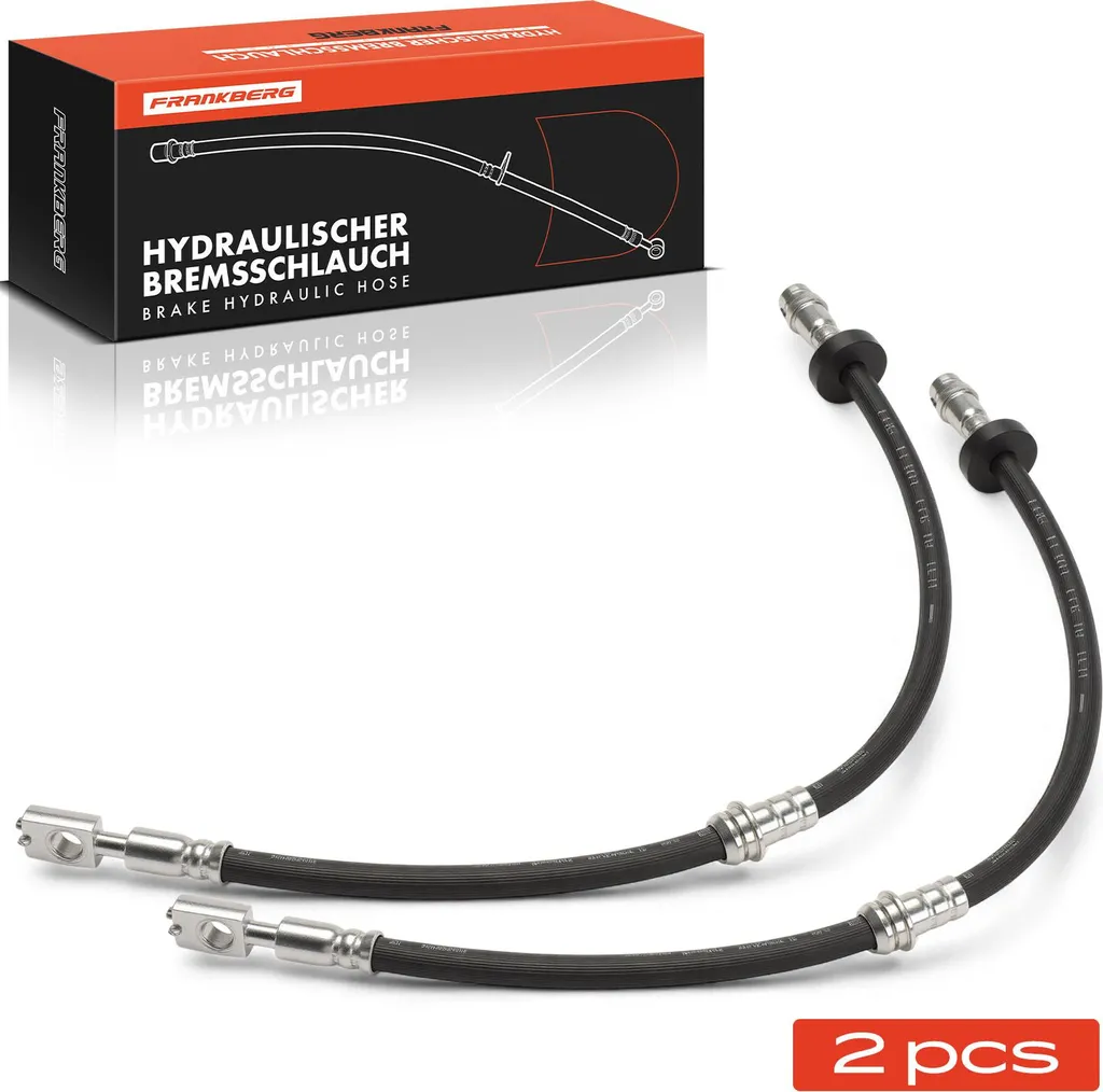 Paire de Flexibles de Frein Hydraulique Avant pour Audi A2 8Z0 2000-2005