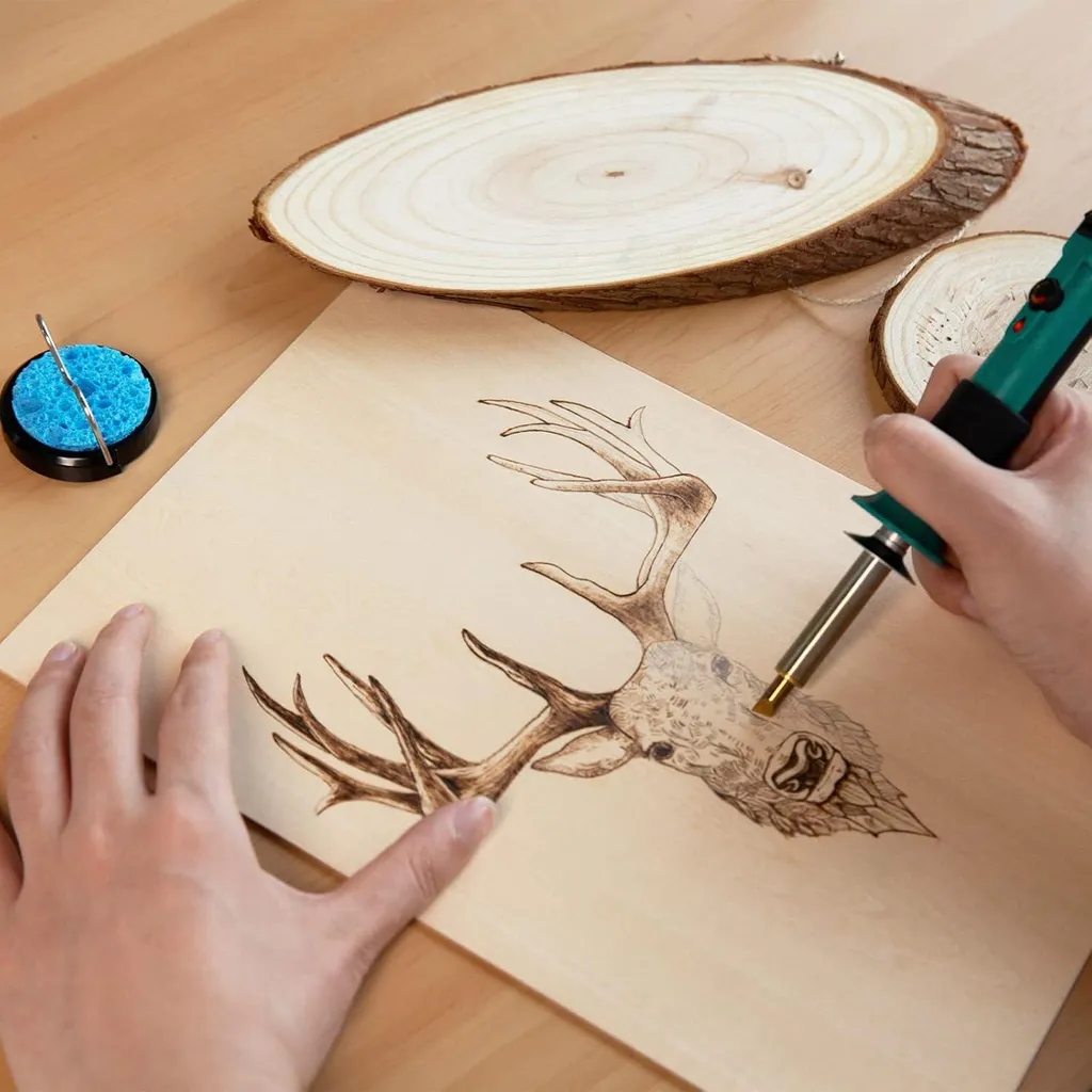 Station de soudage portable pour décoration bois et projets DIY maison