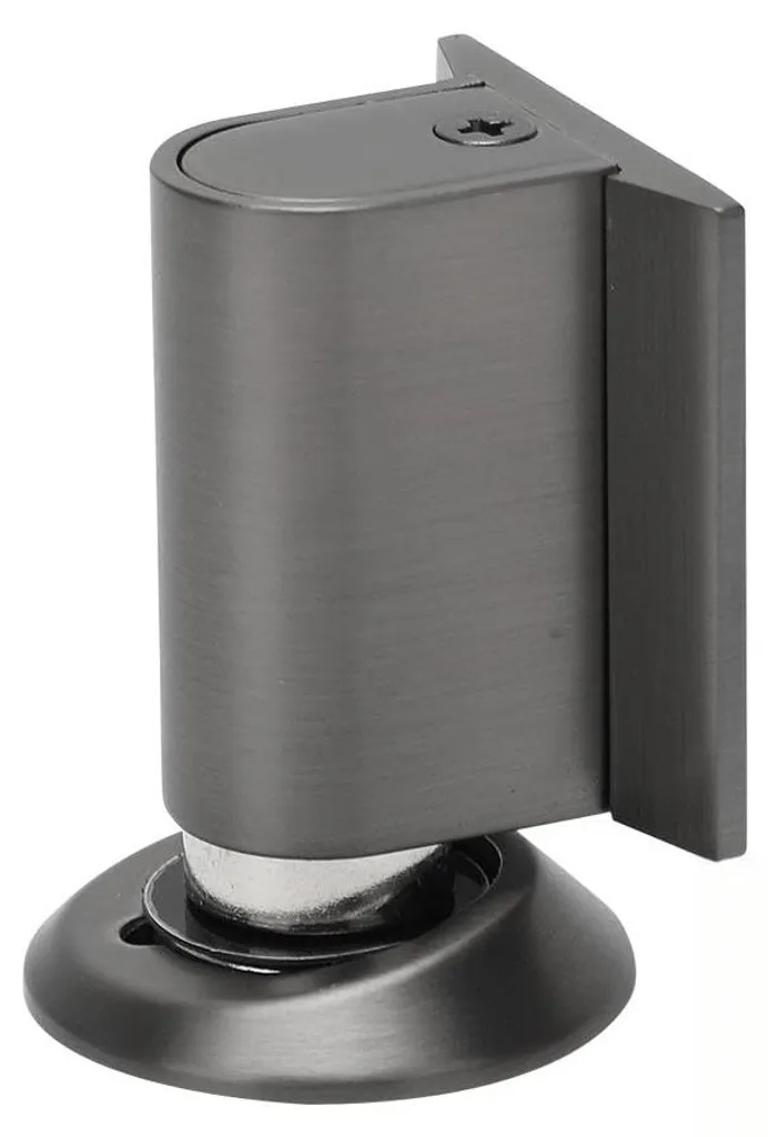 Butoir de porte magnétique pour bureau et maison - Finition Gris Métal