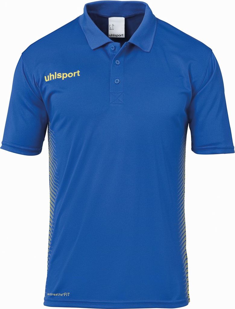 Uhlsport SCORE POLO SHIRT XXL azurblau/limonengelb