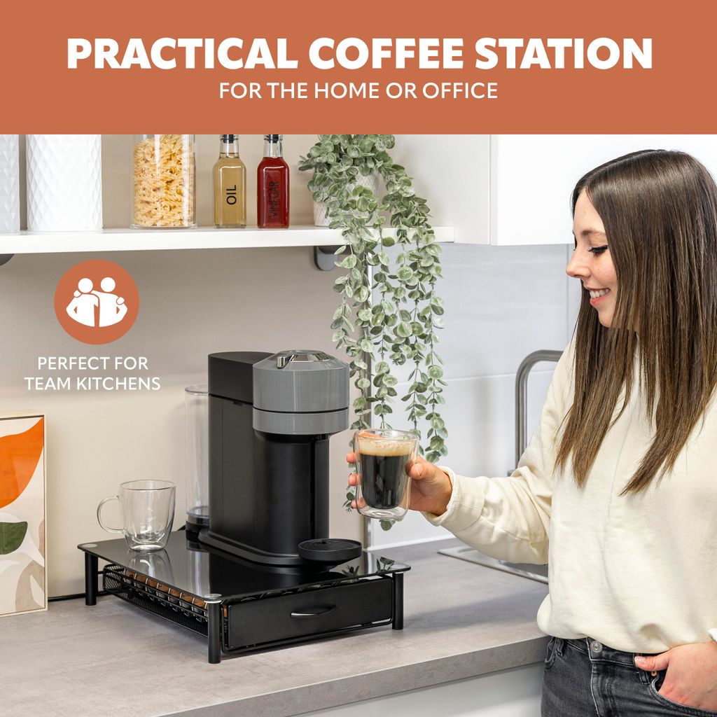 Relaxdays Portacapsule Nespresso - 32 capsule