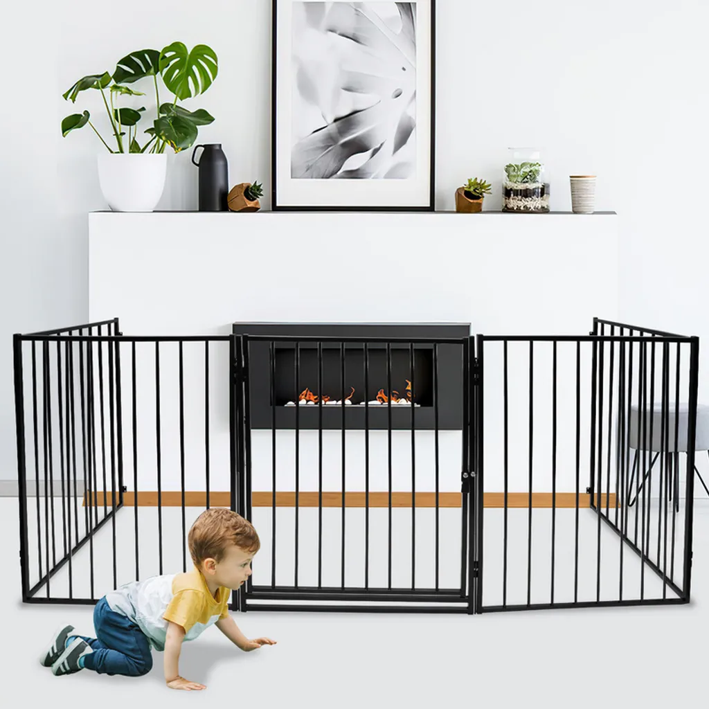 Barrière de Sécurité pour Poêle et Cheminée Modulable 5 Sections - 7