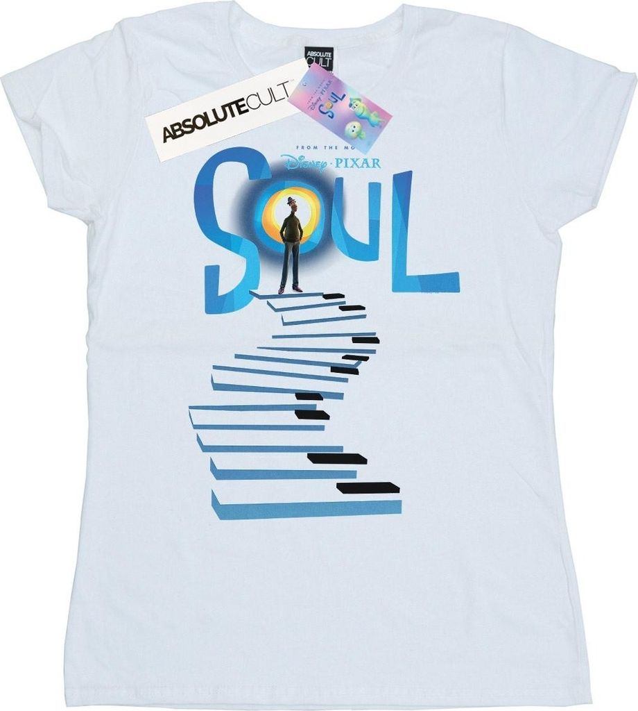Disney - "Soul Art" T-Shirt für Damen BI40442 (XL) (Weiß)
