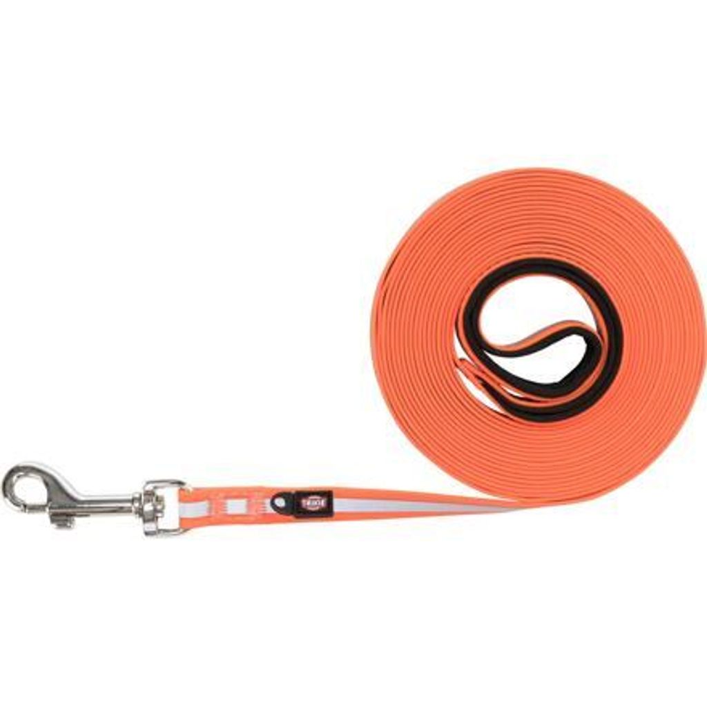 TRIXIE 207321, Hund, Standardleine, Orange, Band, Einfarbig, M-L
