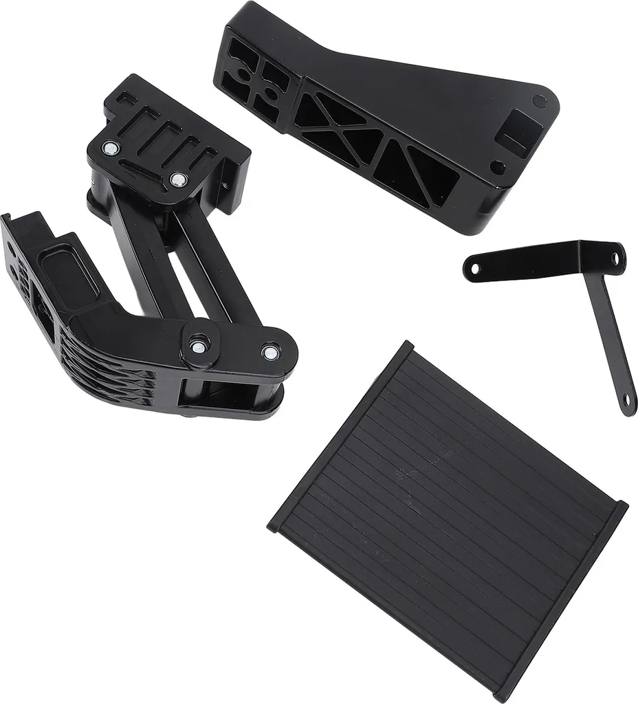 Marchepied de benne escamotable en acier noir, charge max de 300 lb - 5
