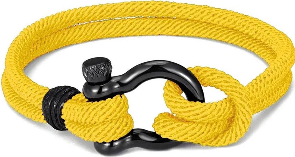 Stylisches Armband Darian in Gelb - Modernes Design & Maritime Ästhetik KP34373