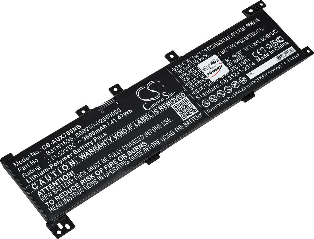 Batterie pour ordinateur portable Asus Vivo Book 17 Image du produit 