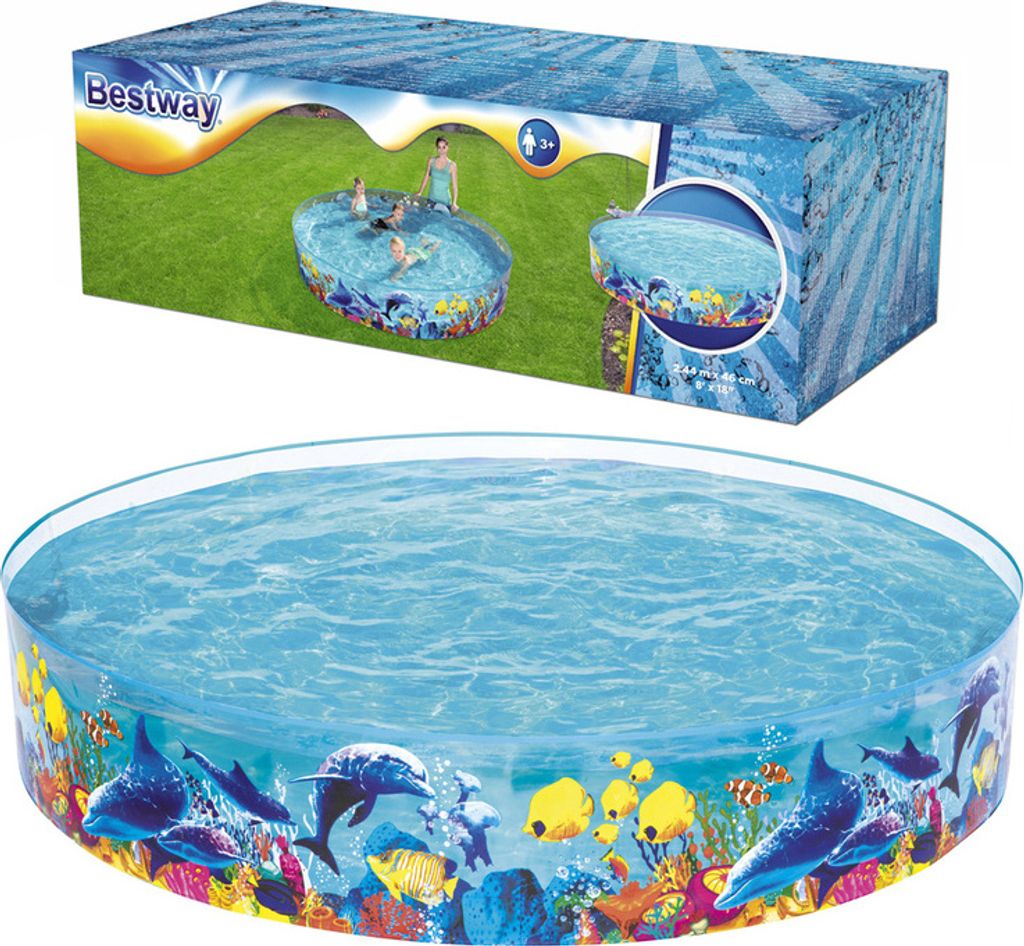 Bestway 55031, Nafukovací bazén, 1612 L, Kolo, 3 rok / Obrázok produktu 