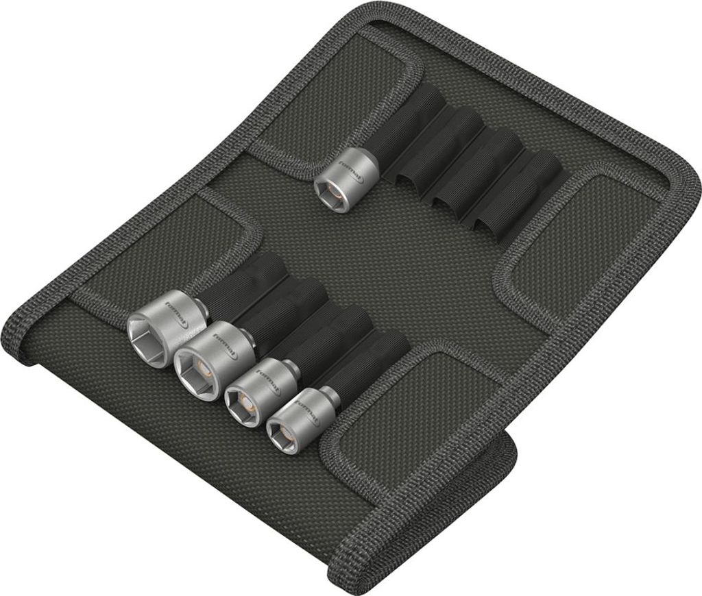 FORMAT Steckschlüsseleinssatz mit Magnet Garnitur 5-teilig, Länge:nv, Schlüsselweite:6/7/8/10/13 mm