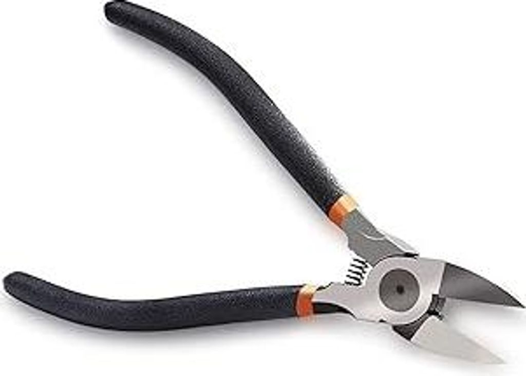 BOENFU Präzision Seitenschneider, 6 Zoll Elektronik Drahtschneider, Klein Ultrascharf Präzisionsschneide-Zange für Modellbau, Feine Drähte, Ele...