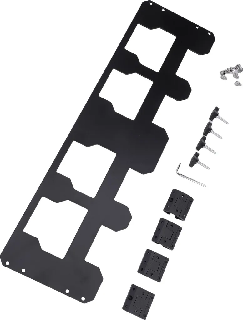 Plaque de montage Packout en aluminium pour boîte à outils à roulettes