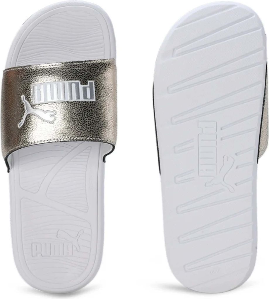 Puma Sandals 395395-01 in White color size 6