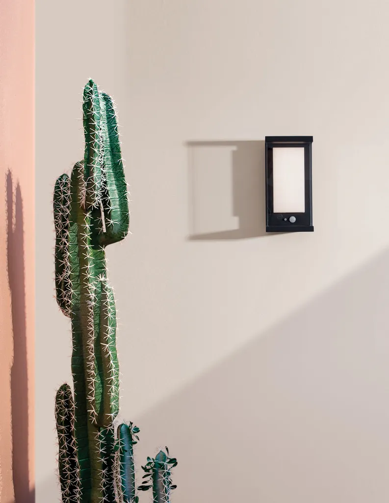 Applique murale solaire BAY étanche IP65 avec détecteur crépusculaire