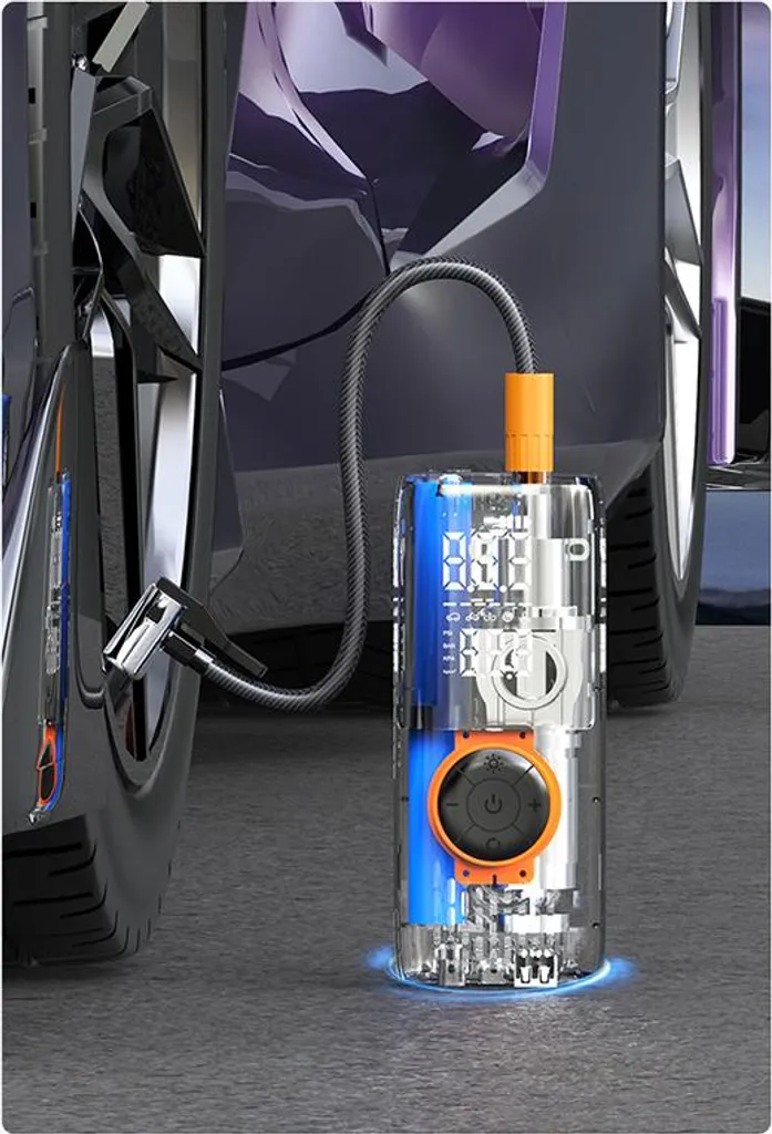 Gonfleur Électrique Intelligent INF Smart avec Écran LED et Arrêt Auto - 3