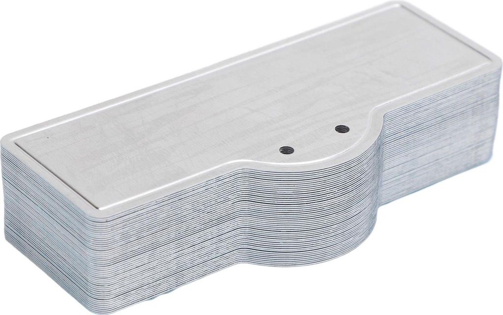 Aluminium Pflanze Schilder Tags Wasserdicht Gartenarbeit Gartenbau Pflanze Tag für Blumen Landschaft Designer