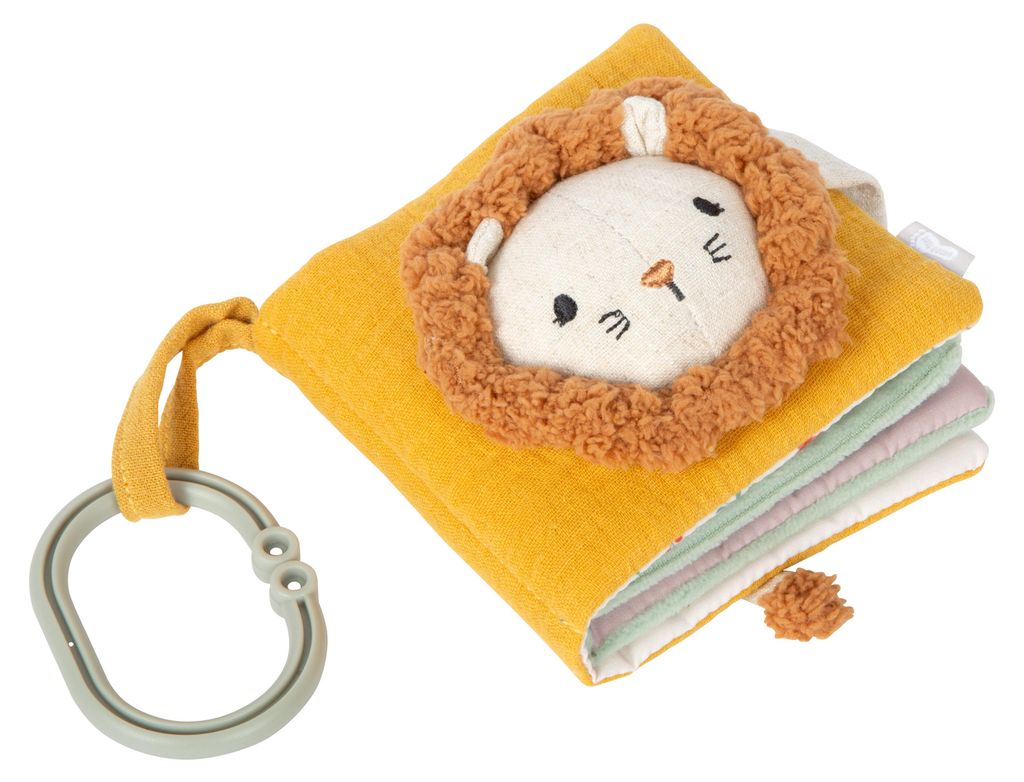 Small Foot Stoff-Fühlbuch Babyspielzeug Kleiner Löwe