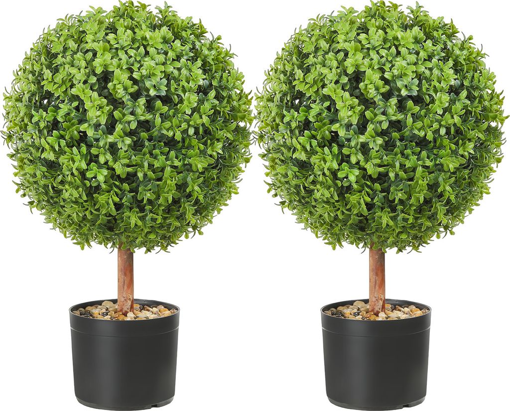 VEVOR 2x Boule de buis Artificielle 559mm Décoration de Image du produit 