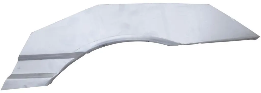 Panneau latéral en acier pour Mercedes CL203 2000- arrière gauche noir