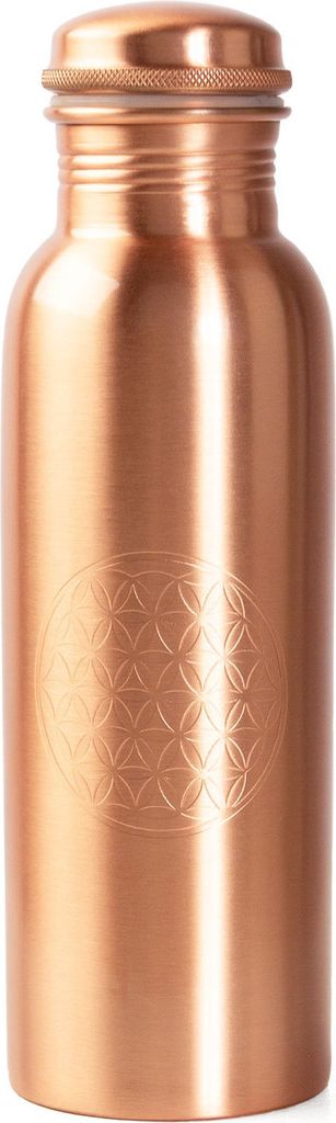 Kupferflasche, 800 ml Blume des Lebens Produktbild 