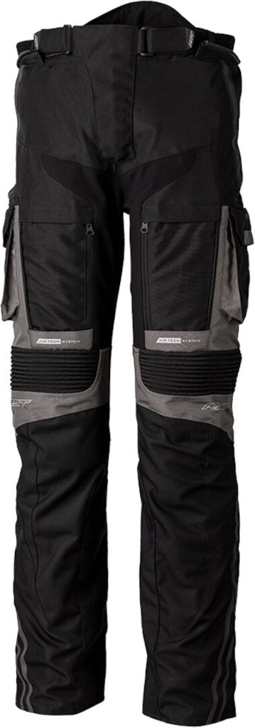 RST Pro Series Adventure-Xtreme Motorrad Textilhose, schwarz/grau, 4XL
