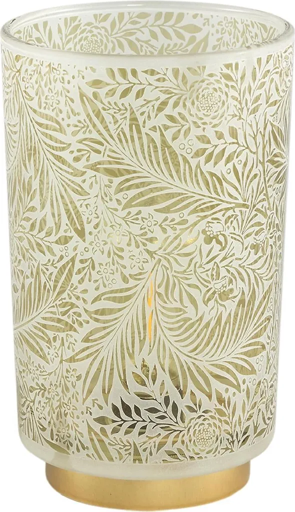 Photophore Zali en Verre Gris 20cm : Design Moderne et Finition PTMD