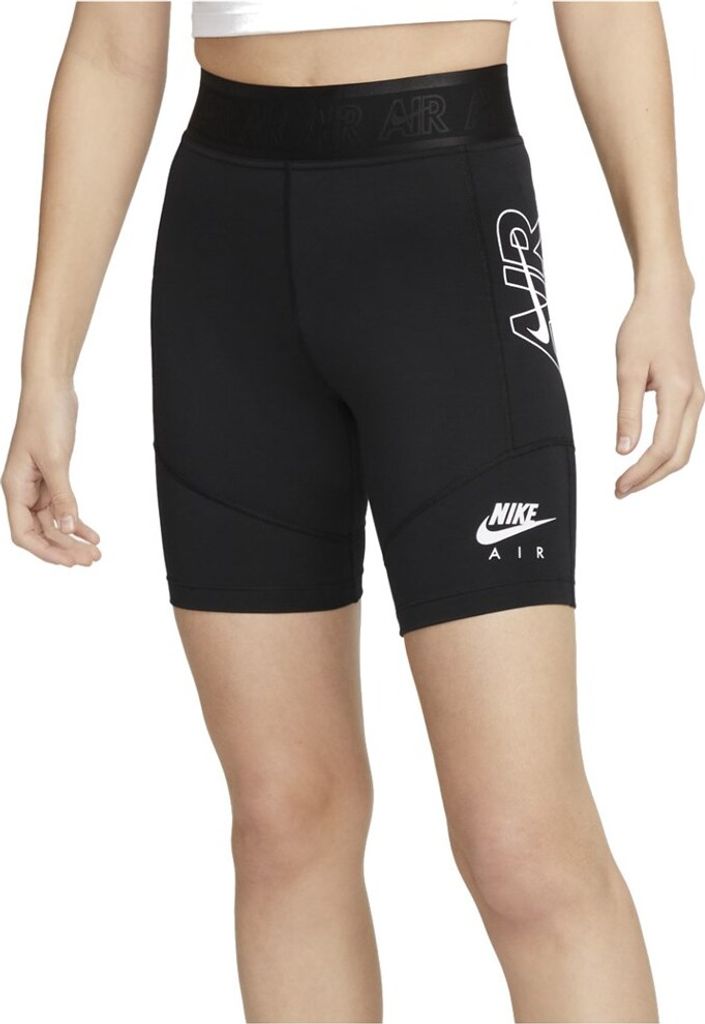 Nike W Nsw Air Bike Short Black/Dk Smoke Grey/White Xs