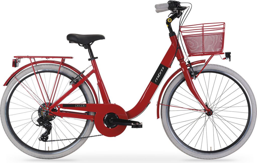 Citybike  PEOPLE Lady 26  Zoll, ruby red Produktbild 