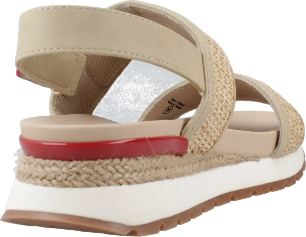 Sneakers Confort Gioseppo 74391 Beige à Semelle Compensée Taille 40 - 3