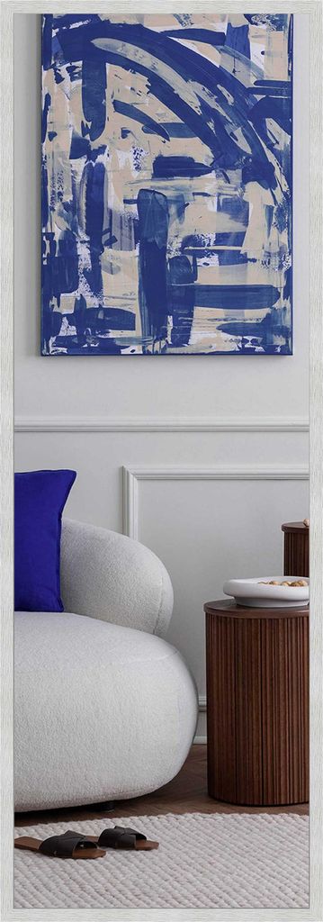 nielsen HOME Wandspiegel Star, Silber matt, Aluminium, ca. 50x150 cm
