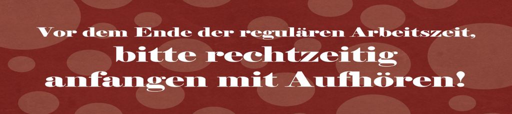 vianmo Blechschild 10x46 cm bitte rechtzeitig anfangen mit Aufhören
