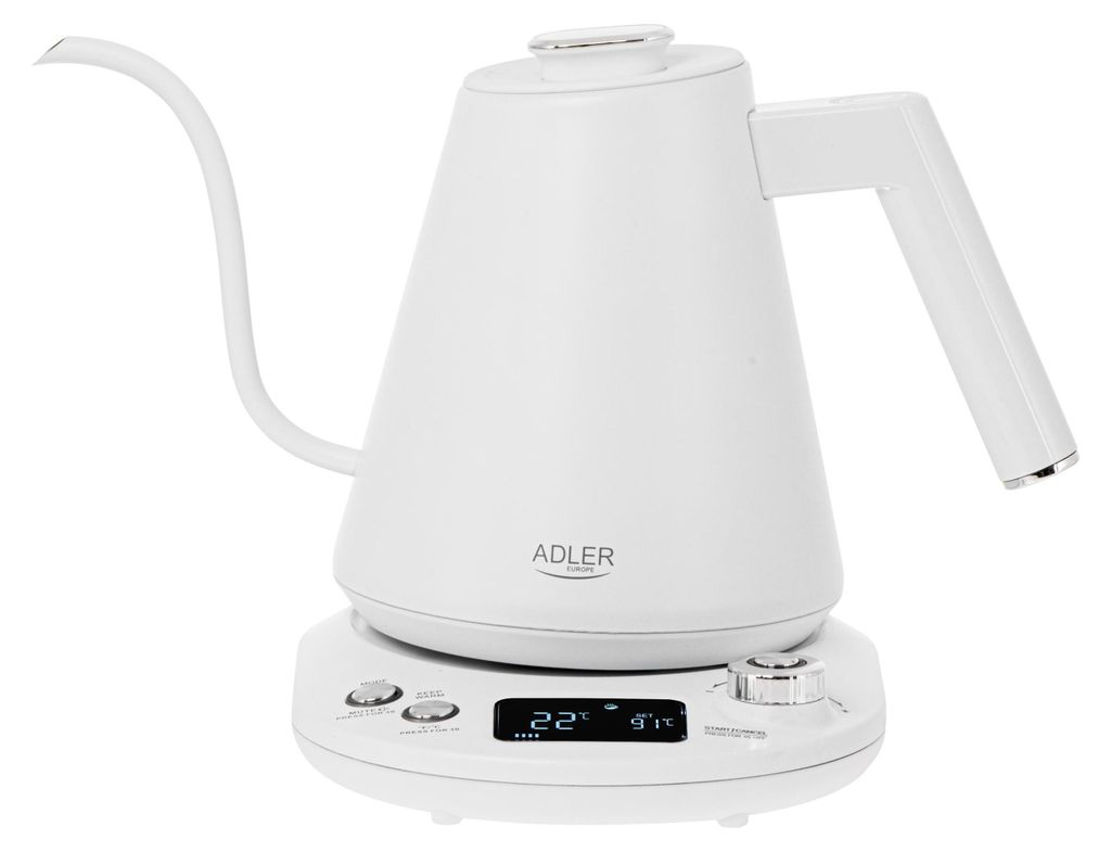 Adler AD 1349 Rýchlovarná kanvica 1 l - LED a 360° otočná Obrázok produktu 