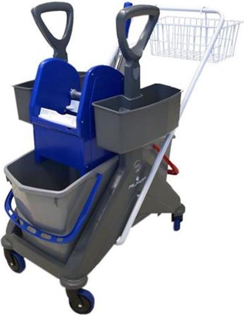 Filmop Doppelfahrwagen DUO Recycling mit Presse