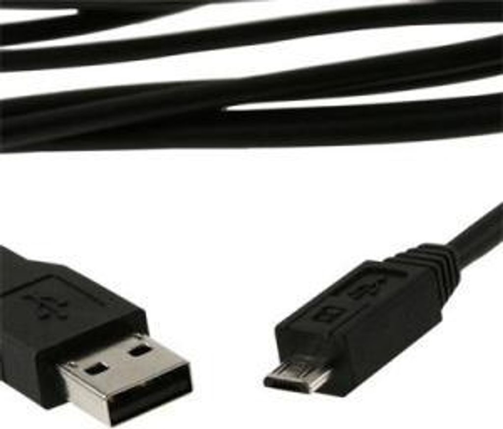 USB-Kabel A-Stecker/Micro-B-Stecker 2.0 Schwarz HQ 1,8 m