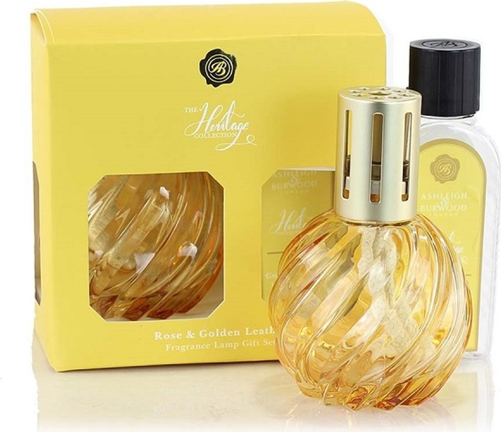Ashleigh & Burwood Geschenkset Spiral Glass - Gold