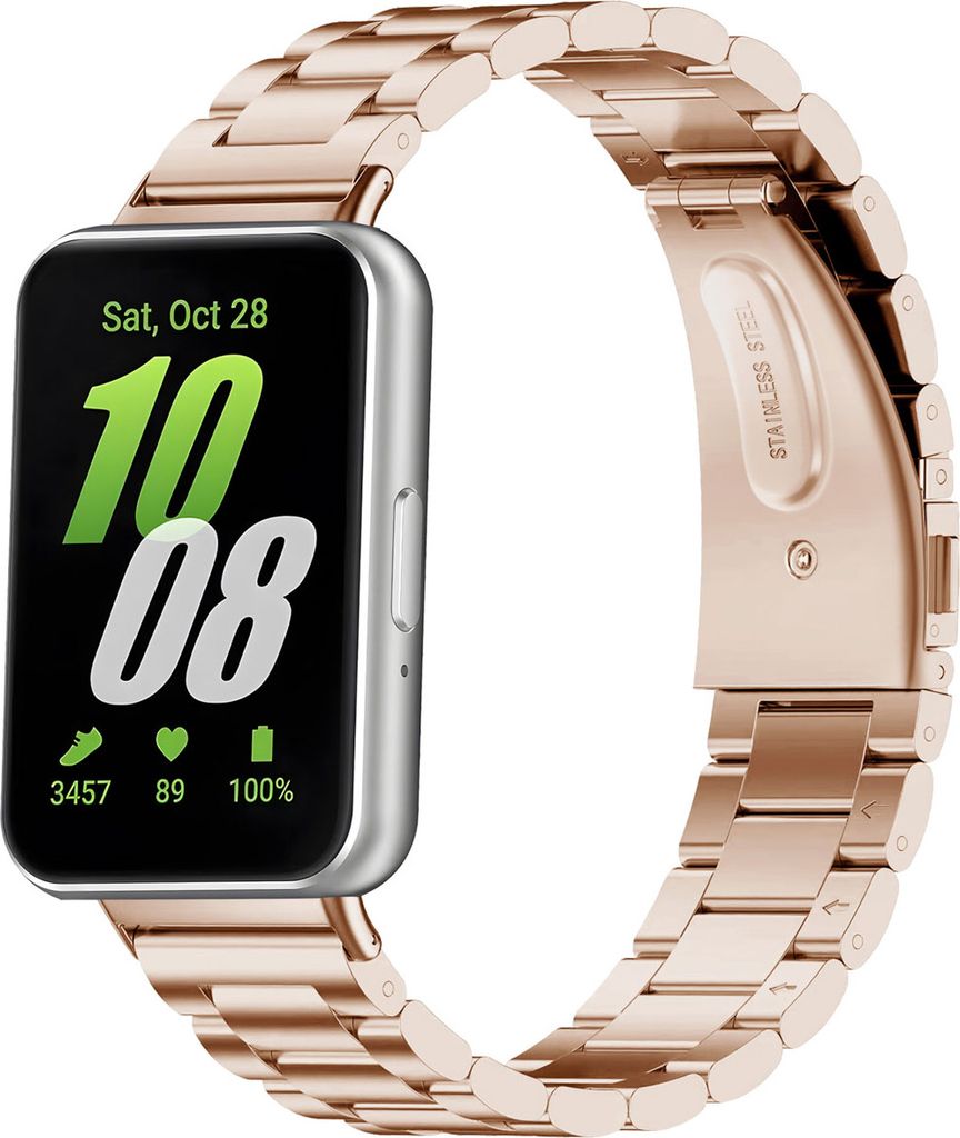 imoshion Edelstahlarmband für Samsung Galaxy Fit 3 - Rosé gold
