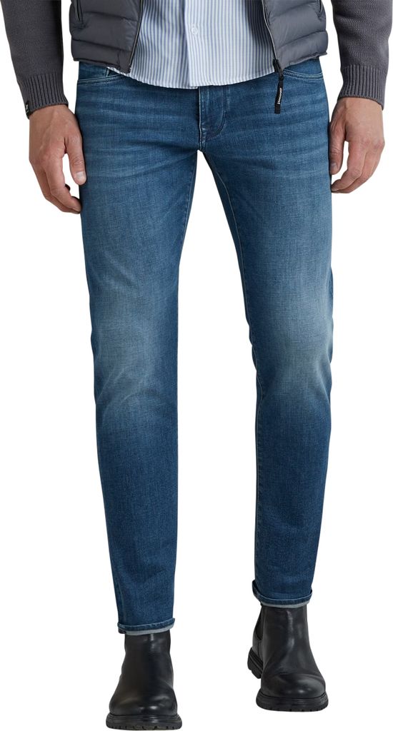 Vanguard V12 Slim Fit blaue Jeans Baumwolle
