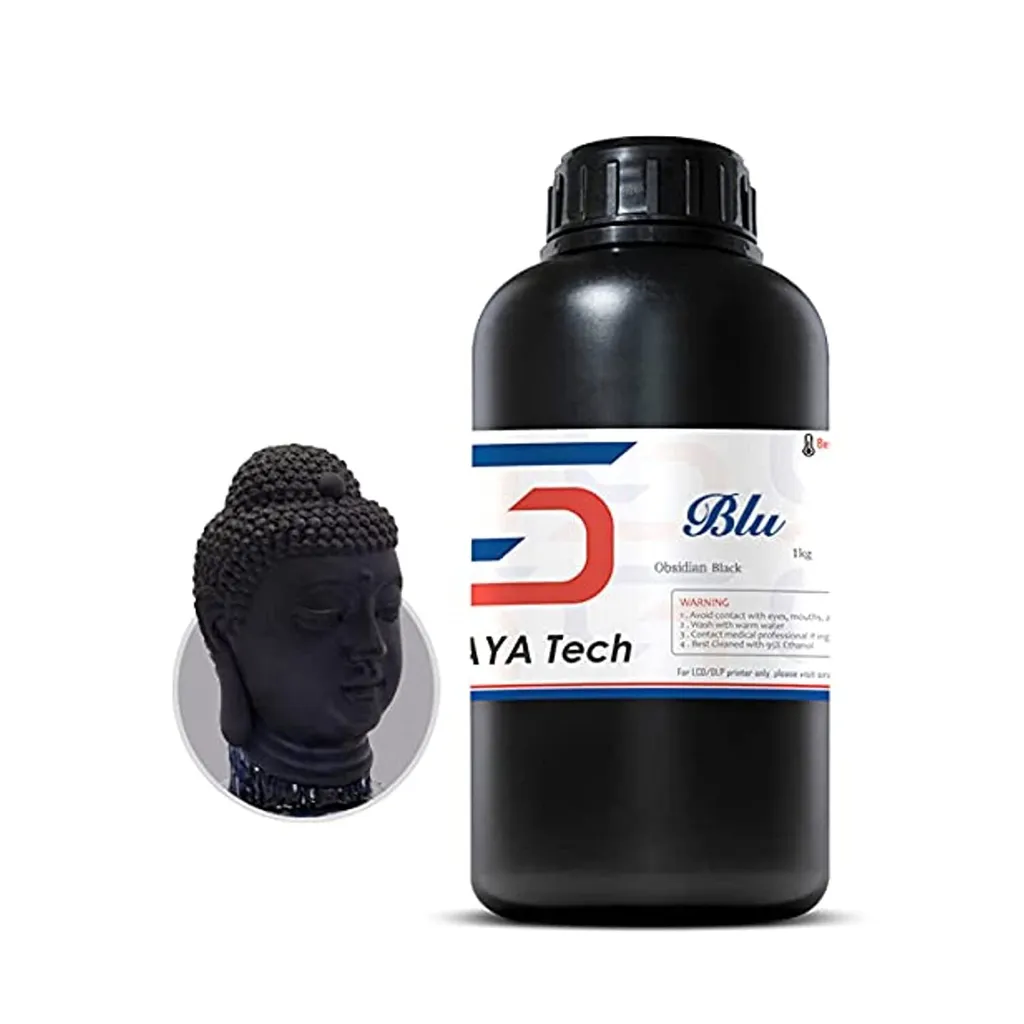 Résine d'Impression 3D Siraya Tech Blu 1kg Noir - Type Ingénierie