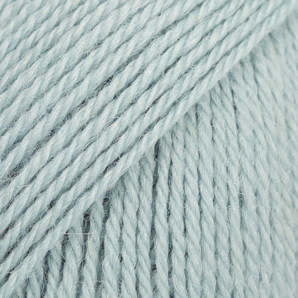 Włóczka Drops Flora 34 / morski jasny / uni colour Zdjęcie produktu 