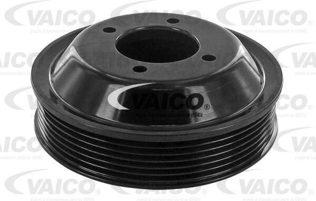 VAICO V20-1591 Riemenscheibe, Wasserpumpe OE 11511436590 kompatibel mit 3er E46, 5er E39, 5er E60, 5er E61, 7er E38, 7er E65, X3, X5, Z3er E36, Z4e...