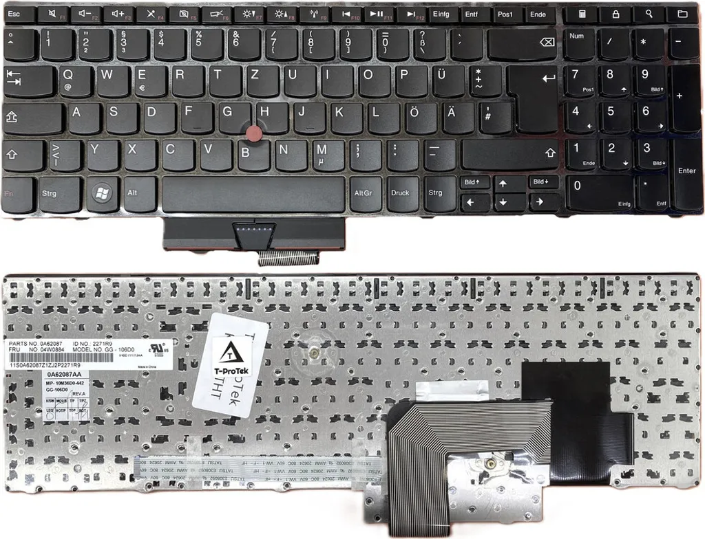 Clavier avec souris AZERTY pour P/N 0A62087AA - Kit sans fil performant