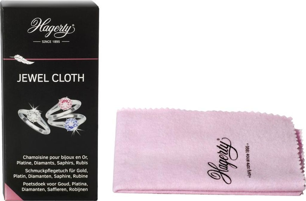 Hagerty Jewel Cloth Gold Platin Diamant Saphir und Rubin Produktbild 