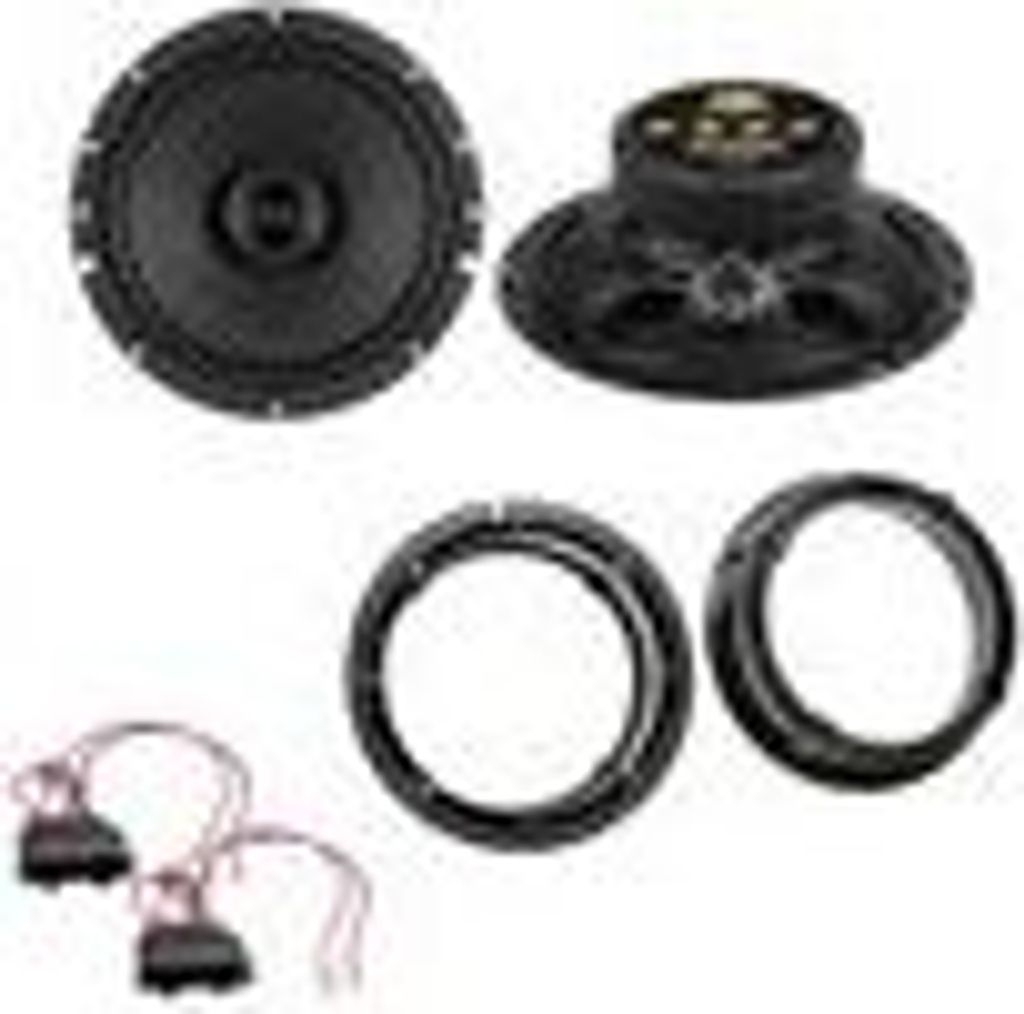 ESX SIGNUM SXE-62 Koaxial Lautsprecher 2-Wege Einbauset für Golf 4 Golf 5 Bora