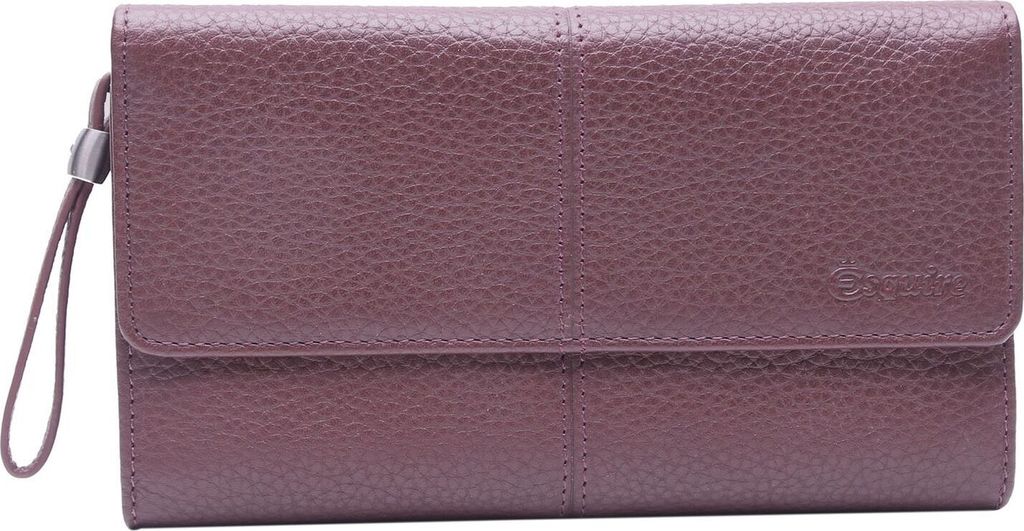 Esquire Geldbörse Verona Lady Wallet RFID Red dunkelrot