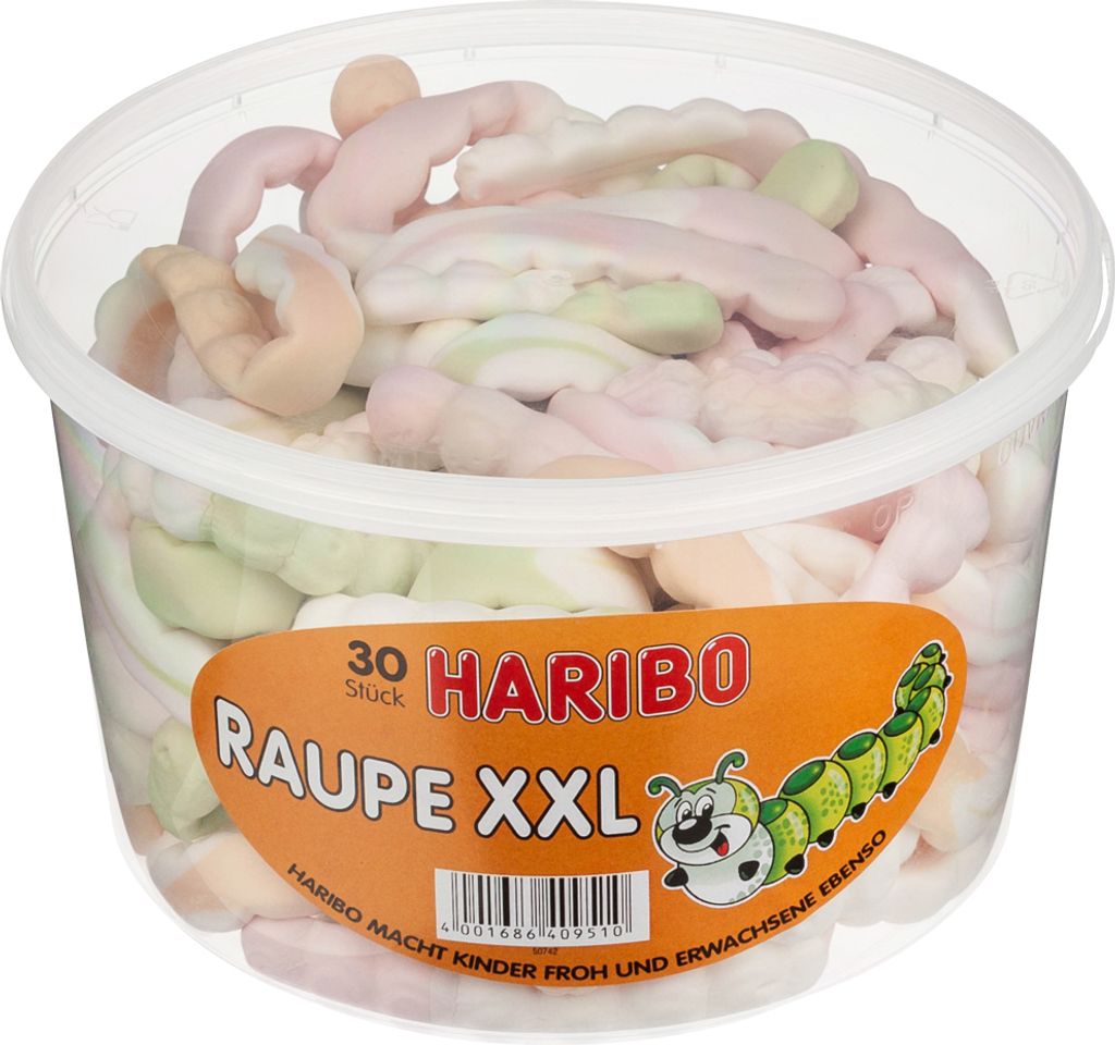 Haribo - Raupe XXL 30 Stck. DOSE Produktbild 15