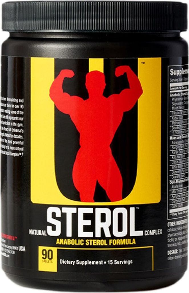 Universal Nutrition Natural Sterol Complex (180 Tabs) Produktbild 