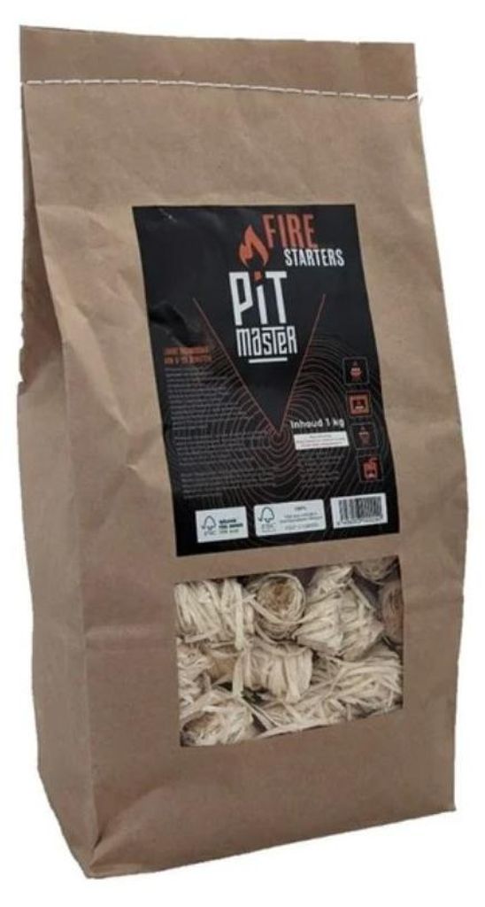 Pitmaster aanmaakwokkels zak 1 kg Productafbeelding 