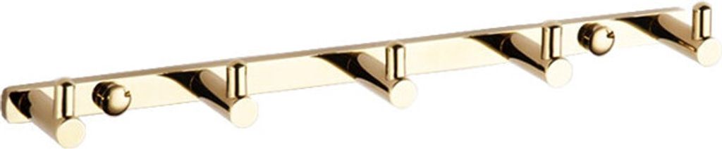 Mexen Handtuchhaken mit fünf Haken, Gold - 709165-50